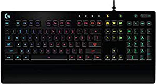 LOGITECH G213 PRODIGY, CLAVIER GAMING, ECLAIRAGE RVB LIGHTSYNC, RƒSISTANT AUX ƒCLABOUSSURES