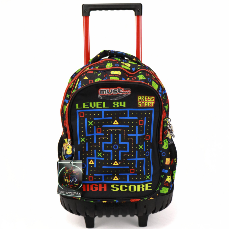 Cartable Trolley Disney Level Must Team, Sac isotherme et trousse
