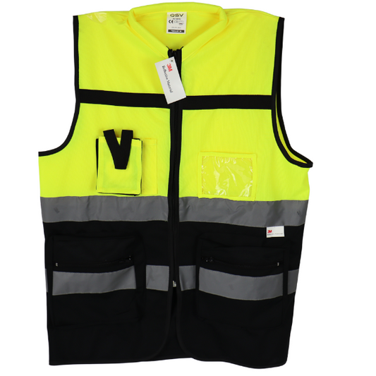 Gilet de protection haute visibilité 3M Jaune/Noir