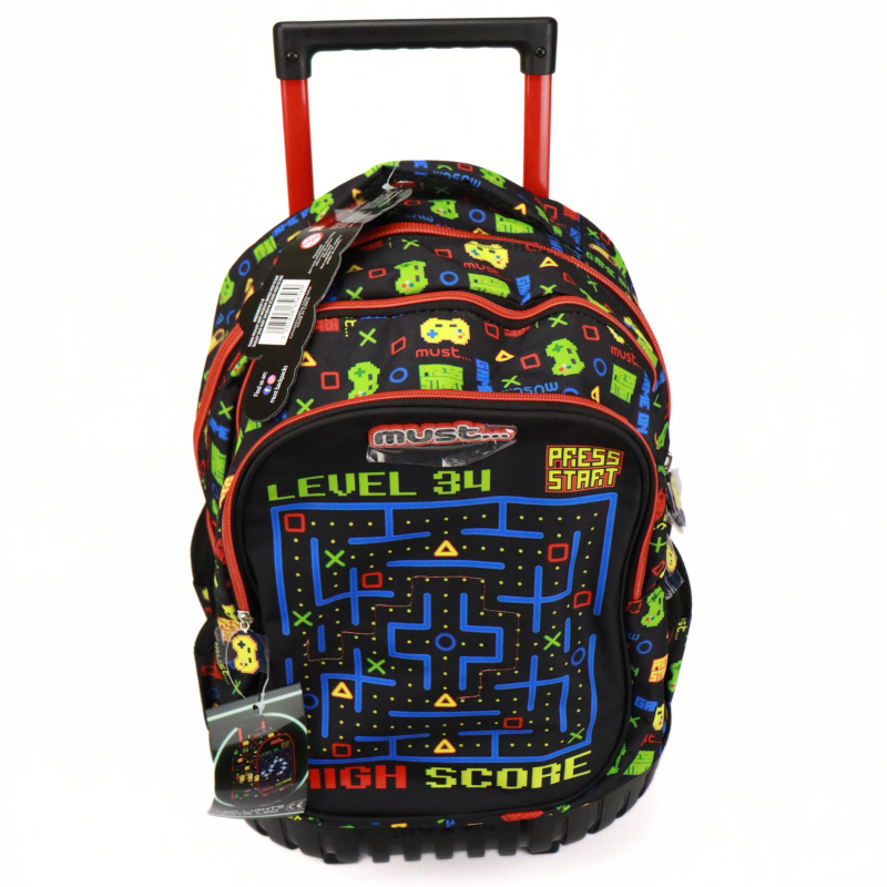 Cartable Trolley Disney Level Must Team, Sac isotherme et trousse