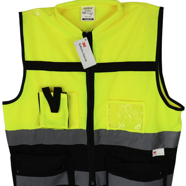 Gilet de protection haute visibilité 3M Jaune/Noir