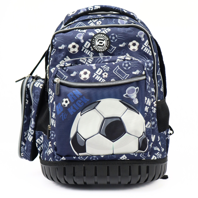 🎒✨ CARTABLE TROLLEY FOOTBALL – NOUVELLE COLLECTION (3 PIÈCES) + GOURDE OFFERTE 🎁
