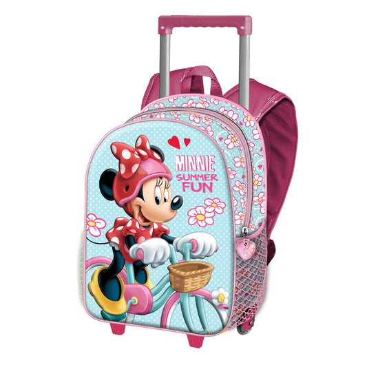 CARTABLE TROLLEY CRECHE 3D MINNIE