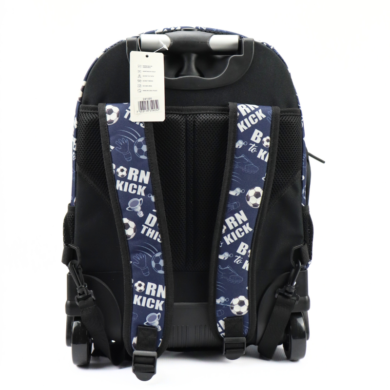 🎒✨ CARTABLE TROLLEY FOOTBALL – NOUVELLE COLLECTION (3 PIÈCES) + GOURDE OFFERTE 🎁