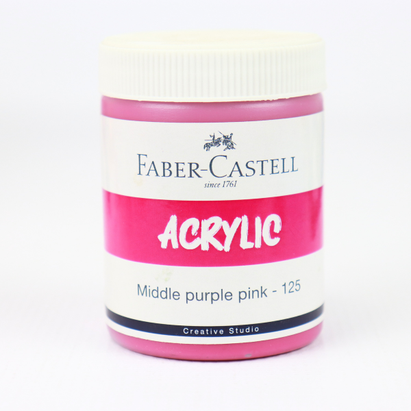 Faber Castell Acrylic - Middle purple pink