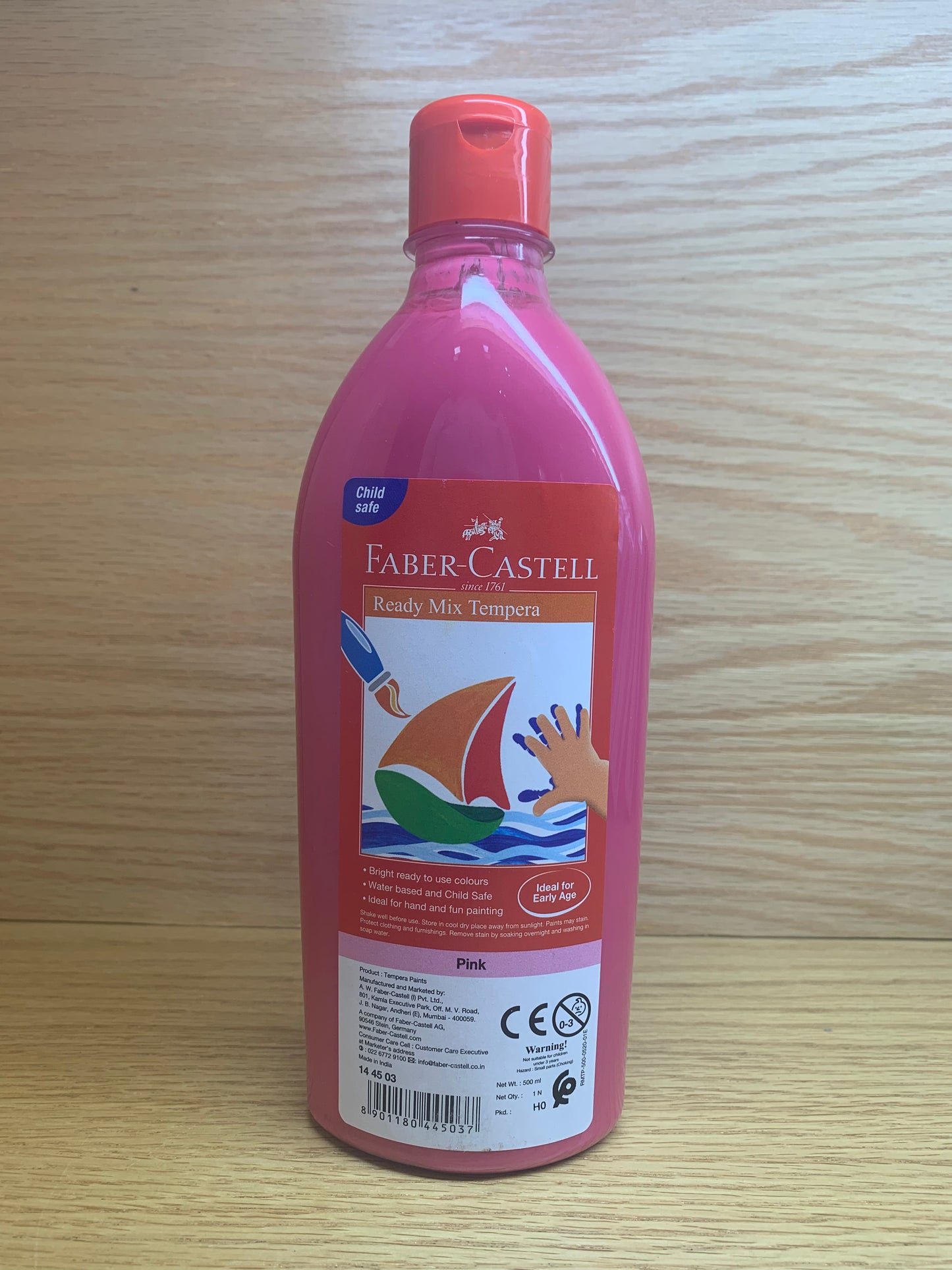 Bouteille TEMPERA 0,5L – ROSE
