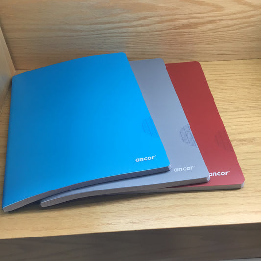 CAHIER PIQUÉ SCOLAIRE COUV. PP 192P SYS 90 GRS   24.32 CM ANCOR