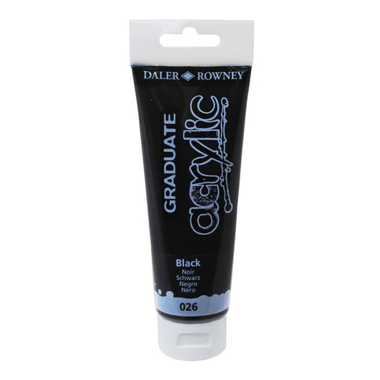 PEINT.ACRYL DR COL 120ML BLACK
