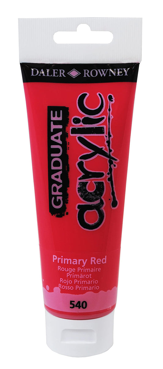 ACRY COL G 120ML PRIM RED