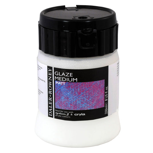 ACRYLIC MEDIUM GLAZE MATT250ML