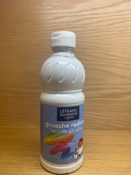Gouache Liquide C&amp;C – 500 ml - Blanc