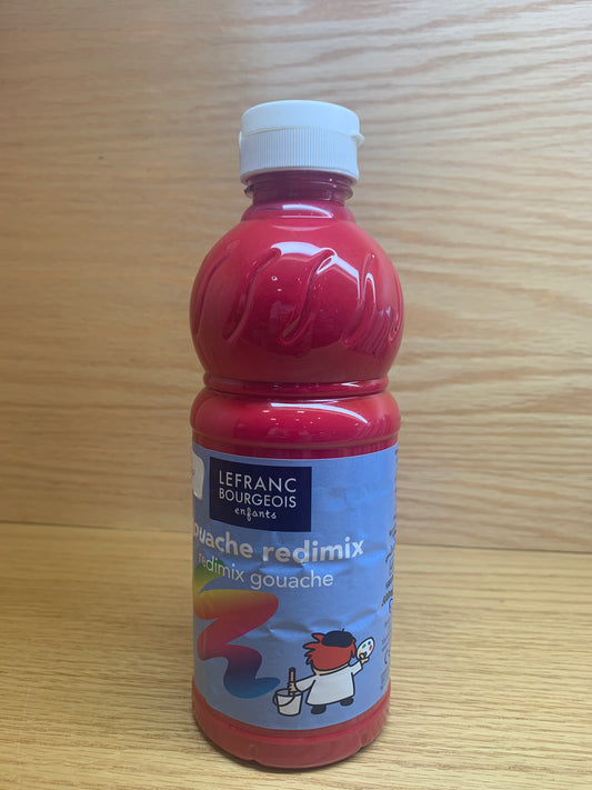GOUACHE LIQUIDE C&C 500ML ROUGE PRIMAIRE