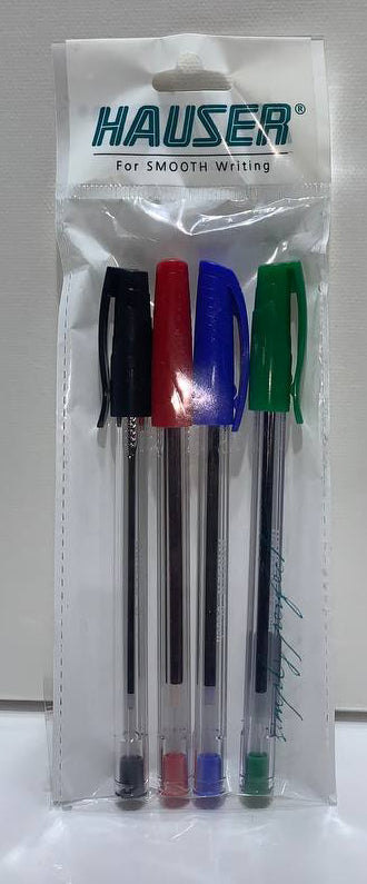 BLISTER DE STYLO Ë BILLE CRISTAL PEACH 4 COULEURS
