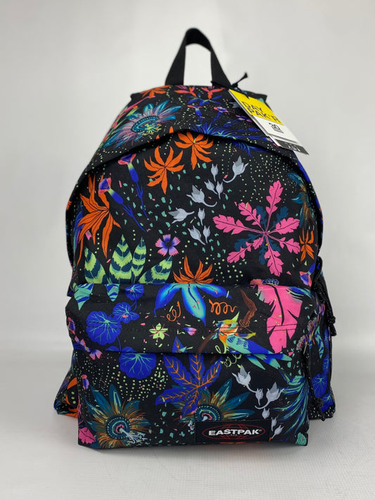Sac à dos Eastpak NOIR/FLORAL+ Gourde gratuite