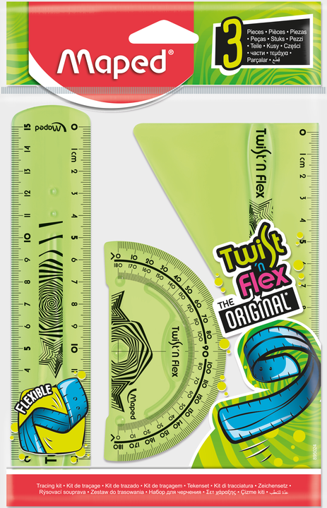 KIT DE TRACAGE TWIST N FLEX DECORE 3 PCS MAPED