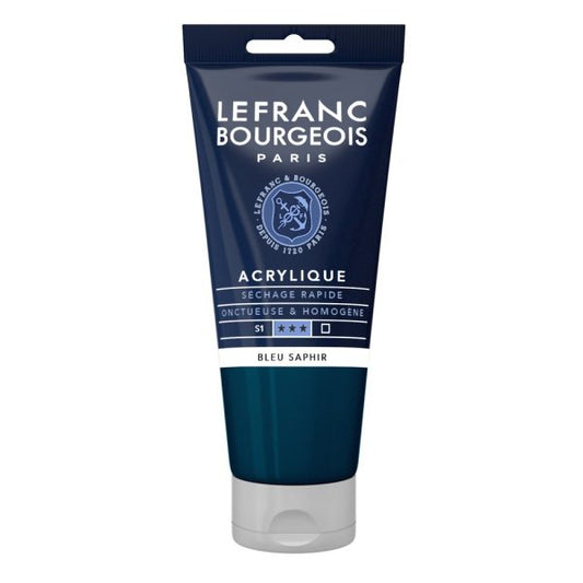 LB ACRYLIQUE FINE 80ML TUBE BLEU SAPHIR