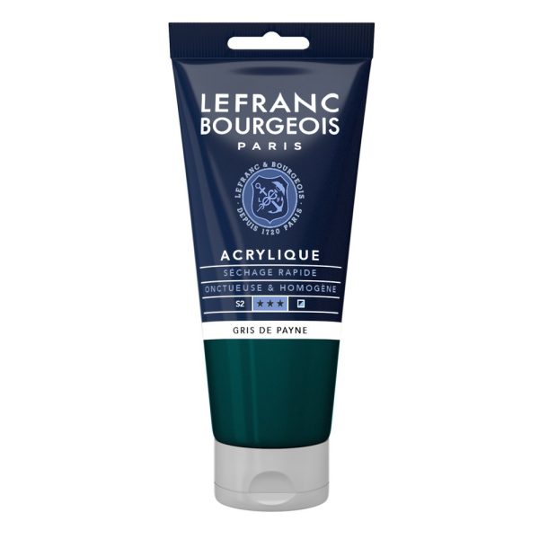 LB ACRYLIQUE FINE 80ML TUBE GRIS DE PAYN