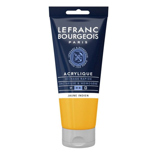 PEINTURE ACRYLIQUE FINE 80ML - JAUNE INDIEN