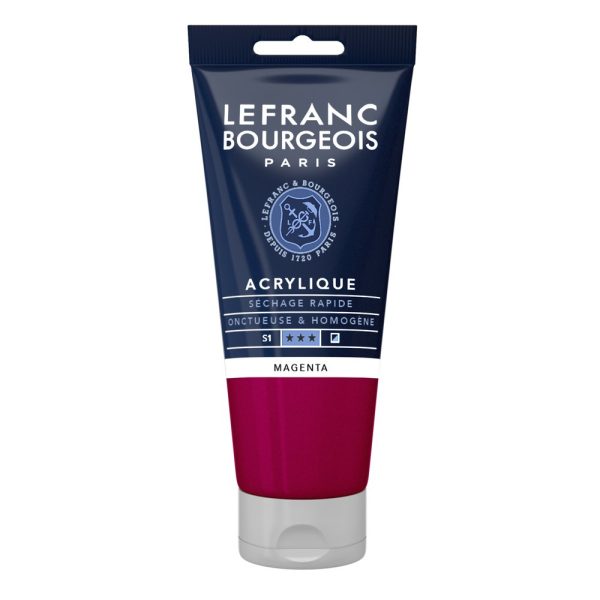 PEINTURE ACRYLIQUE FINE 80ML -  MAGENTA