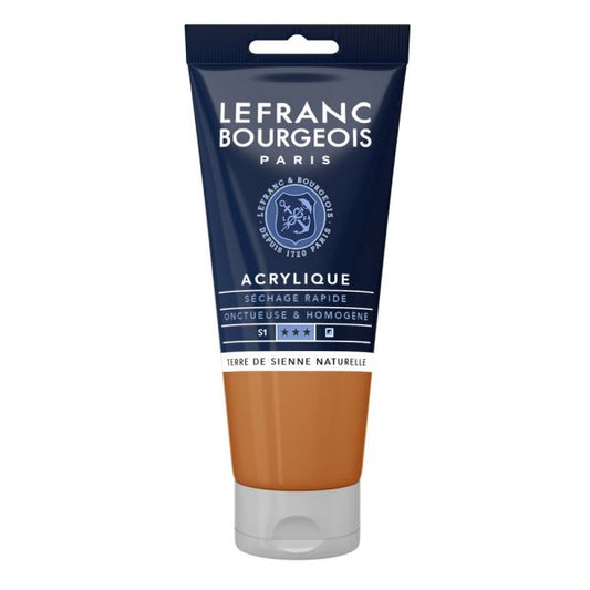 PEINTURE ACRYLIQUE FINE 80ML -  TERRE DE SIENNE NATURELLE