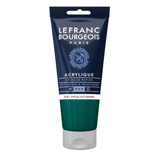 LB ACRYLIQUE FINE 80ML TUBE VERT PHTALOC