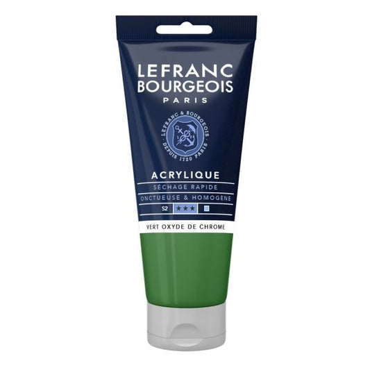 PEINTURE ACRYLIQUE FINE 80ML -   VERT OXYDE DE CHROME