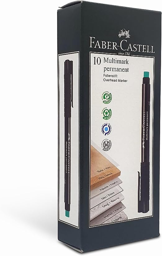 MULTIMARK PERMANENT F NOIR BOITE DE 10