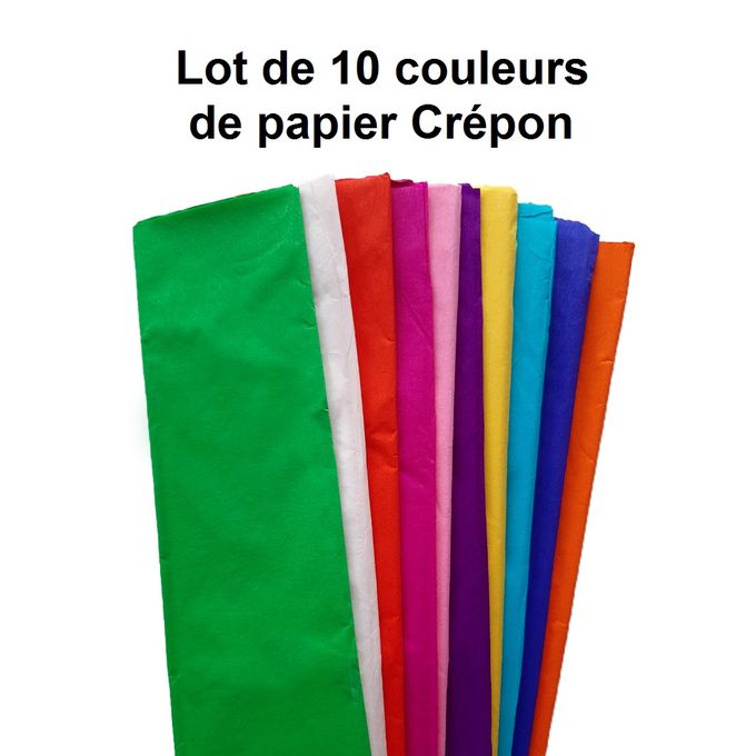 PAPIER CREPON 23 G 50MX2MX10