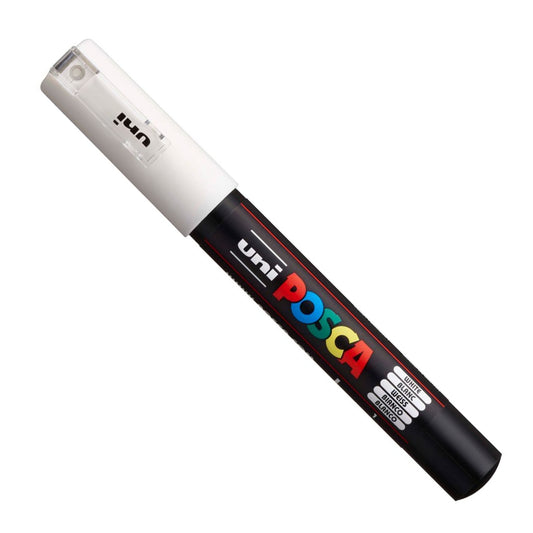 POSCA MARKERS A BASE D'EAU PC_5M BLANC