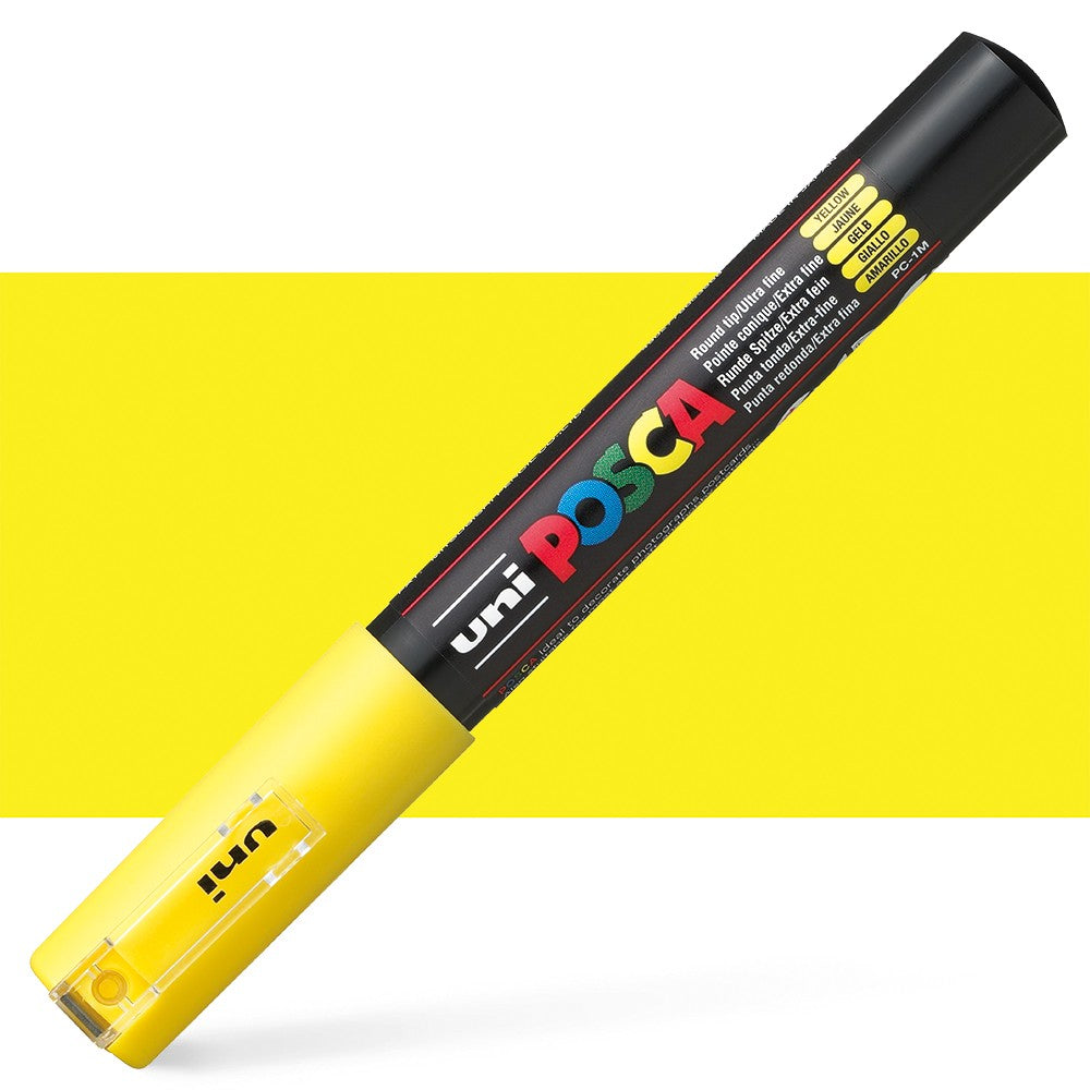 POSCA MARKERS A BASE D'EAU PC_5M JAUNE