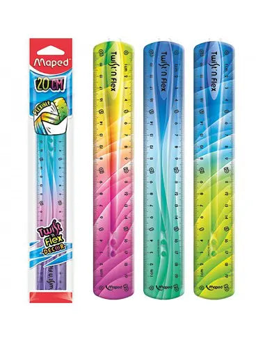 REGLE TWIST N FLEX DECORE 20 CM MAPED