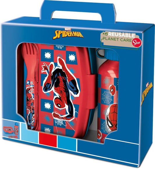 STOR 4PCE ALLU V400 SPIDERMAN