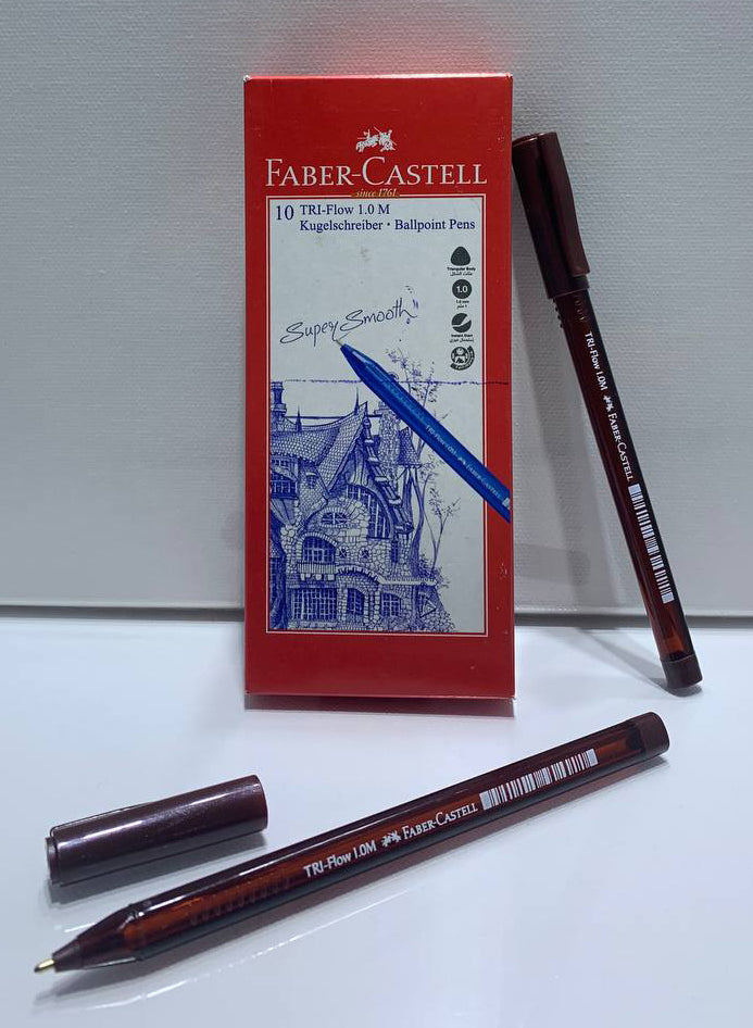 STYLO TRI FLOW - MARRON BOITE 10
