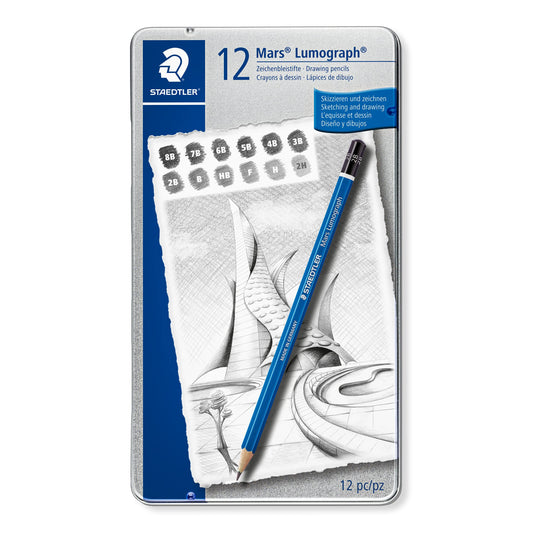 BTE CRAYONS LUMOGRAPH 12 PCS