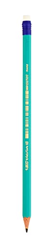 BIC Velleda Ecriture Feutres pour Tableau Blanc Effaçables à Sec Pointe Conique Large - Encre Bleue, Boîte de 12