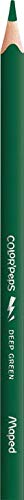 Maped - Crayons de Couleur STRONG Color'Peps - 12 Crayons de Coloriage Ultra-résistants et Ergonomique - Pochette de 12 Crayons