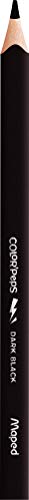 Maped - Crayons de Couleur STRONG Color'Peps - 12 Crayons de Coloriage Ultra-résistants et Ergonomique - Pochette de 12 Crayons