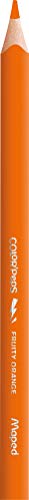 Maped - Crayons de Couleur STRONG Color'Peps - 12 Crayons de Coloriage Ultra-résistants et Ergonomique - Pochette de 12 Crayons