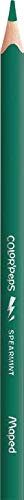 Maped - Crayons de Couleur STRONG Color'Peps - 12 Crayons de Coloriage Ultra-résistants et Ergonomique - Pochette de 12 Crayons