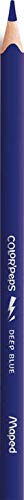 Maped - Crayons de Couleur STRONG Color'Peps - 12 Crayons de Coloriage Ultra-résistants et Ergonomique - Pochette de 12 Crayons