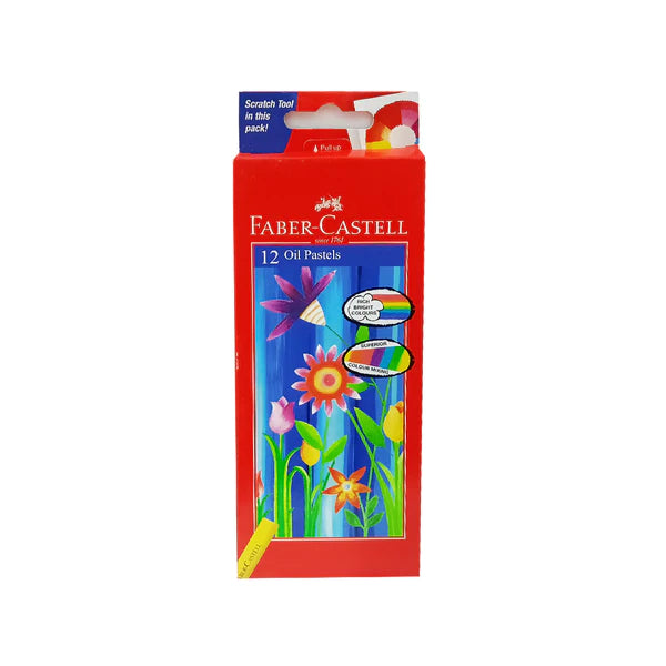Faber Castell Color Lot de 12 pastels à l'huile