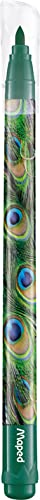 Maped - Crayons de Couleur Color'Peps Animals FSC - Crayon de Coloriage Triangulaire Ergonomique - Crayons Décorés Animaux - Pochette de 24 Crayons en Bois Certifiés FSC