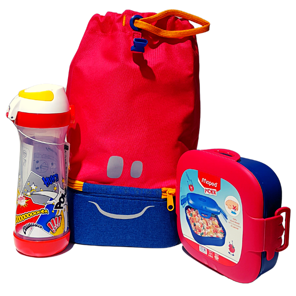 MAPED - Kit lunch box et gourde Picnik Lagon – Gourde 430ml