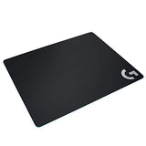 Logitech G240 Tapis de Souris Gamer en Tissu, Pour Souris Gaming Filaire ou sans Fil, 340 x 280mm, Epaisseur 1mm, Friction de Surface Modérée, Texture Homogène, Base en Caoutchouc Stable - Noire