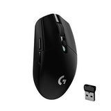 Logitech G305 Souris Gamer sans Fil, Capteur Gaming HERO, 12 000 PPP, Ultra-Léger, 6 Boutons Programmables, Batterie Longue Durée, Mémoire Intégrée, Compatible avec PC/Mac - Noire