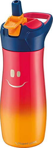 Maped Maped Picnik Concept Kids - Sac à Déjeuner Isotherme pour Enfant avec Anse de Transport - Partie Basse Isotherme - Sac Isotherme Repas - Rose - 9L 872301