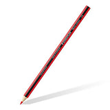 STAEDTLER - Noris colour 185 - Etui carton 12 crayons de couleur assortis en bois upcyclé + 1 crayon graphite 120 + gomme-2 offert - 185 SET9