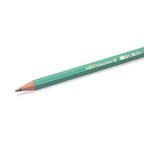 BIC Ecriture Evolution Original Crayons à Papier avec Gomme Intégrée - Mine Graphite - HB, Blister de 8