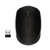 Logitech M171 Souris sans Fil, 2,4 GHz avec Nano-Récepteur USB, Suivi Optique, Batterie Longue Durée 12 Mois, Ambidextre, Compatible avec PC/Mac/Ordinateur - Noire