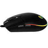 Logitech Gaming Mouse G102 LIGHTSYNC - Souris - pour droitiers - Optique - 6 Boutons - Filaire - USB - Noir